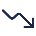 Course Down SVG Icon